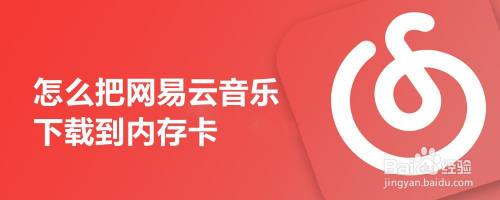 怎么把网易云音乐下载到内存卡