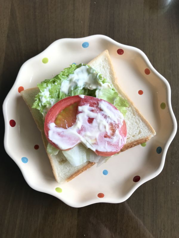 杂蔬鸡排三明治