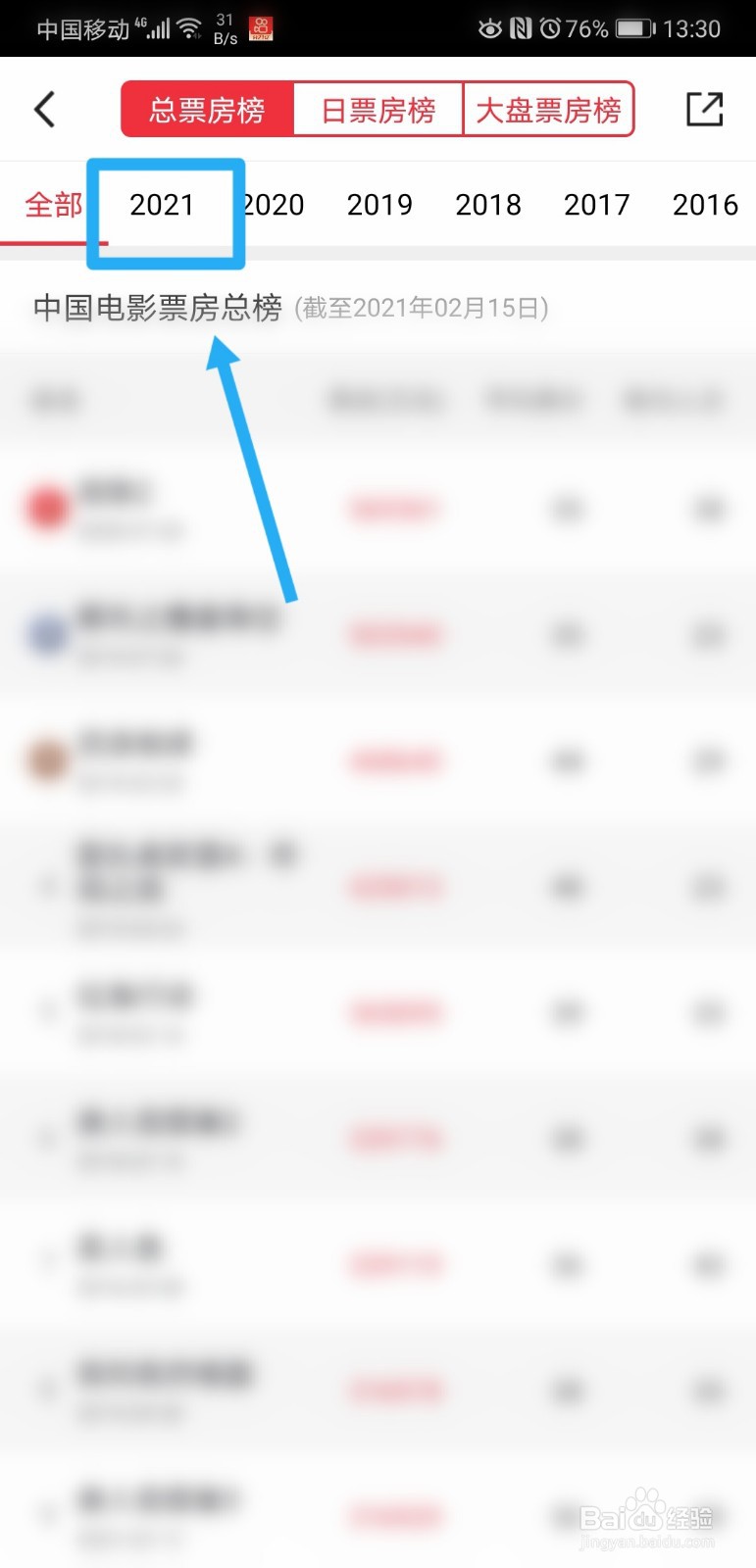 2021年中国电影总票房在哪可以看