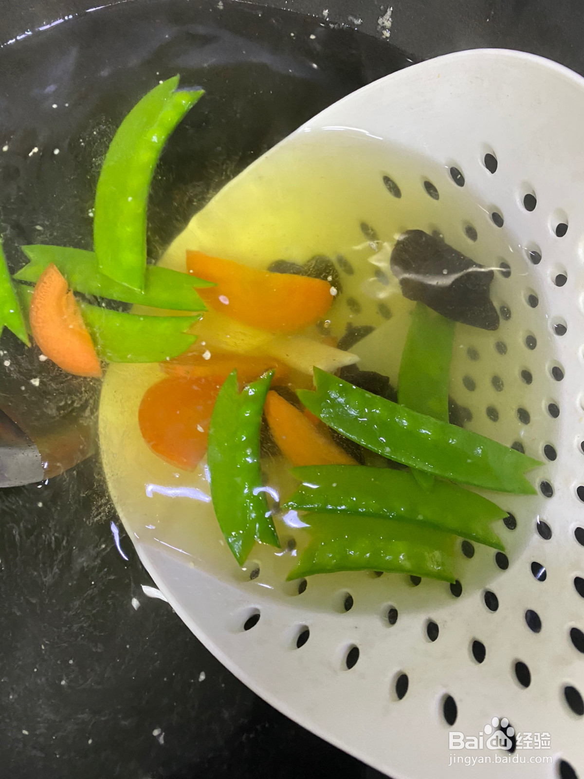 虾仁炒荷兰豆的做法