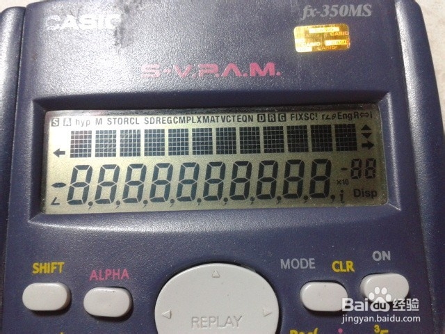 卡西欧计算器如何检查按键是否全部完好