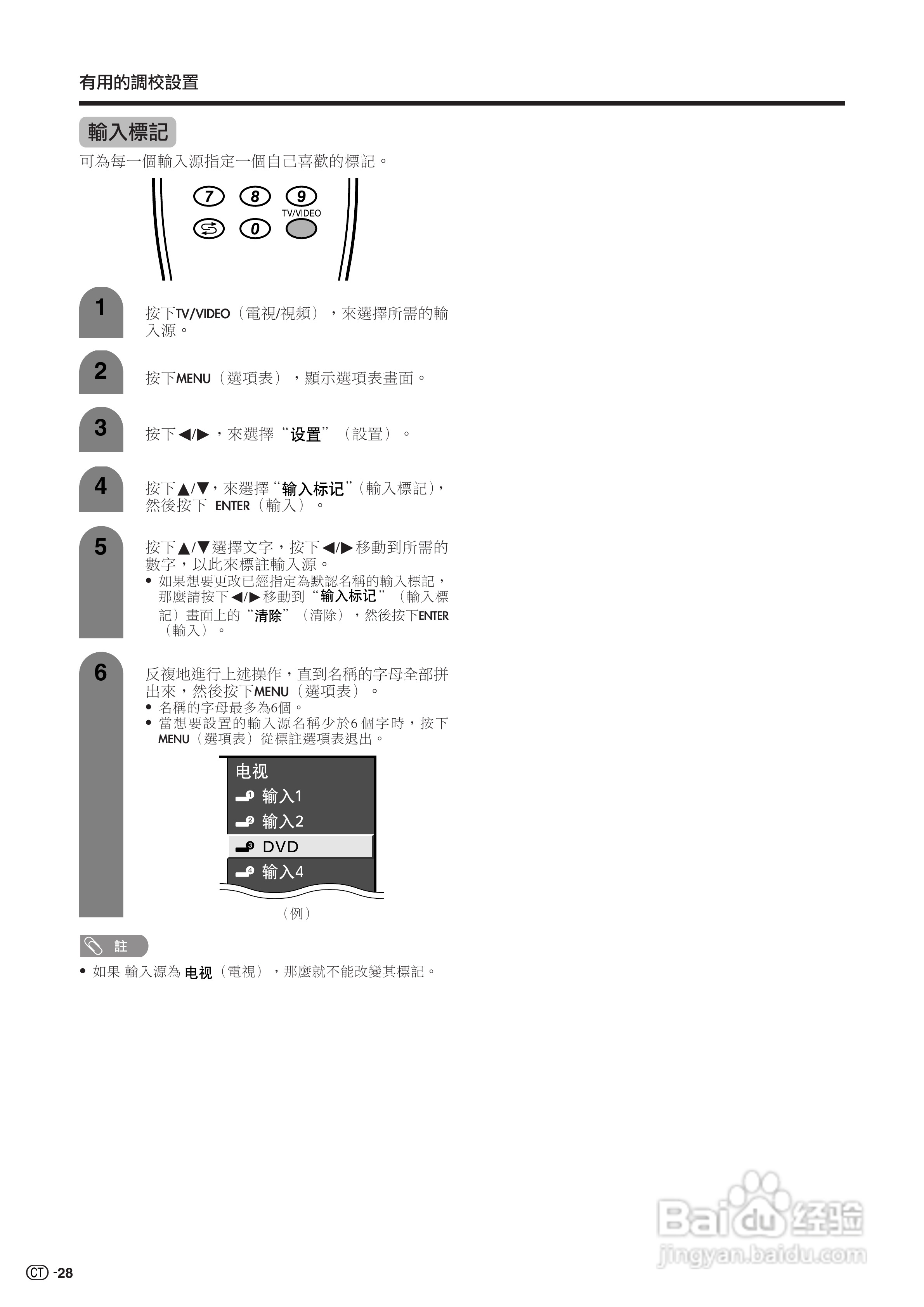 声宝LC-32BX5H型液晶电视机说明书:[3]