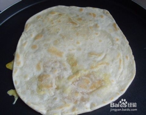 开心早餐：蛋香黑芝麻烙饼的做法
