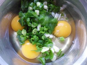 营养早餐之五彩炒饭+菠菜汤（野菌汤）