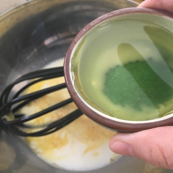 菠菜核桃芝士咸蛋糕