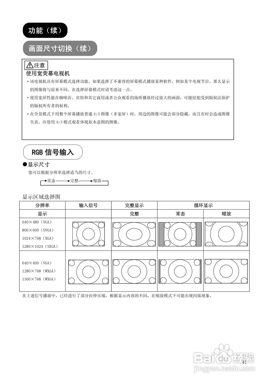 日立P50A102C彩电使用说明书:[5]