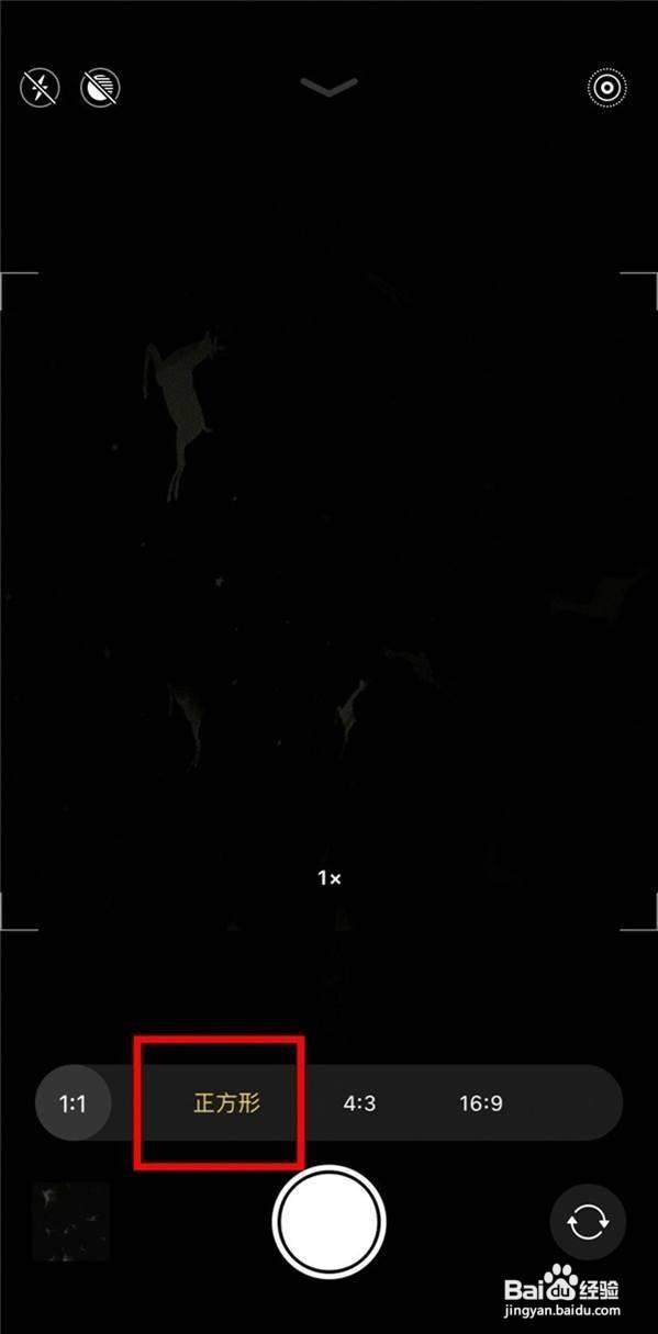 苹果12pro怎么使用照相正方形