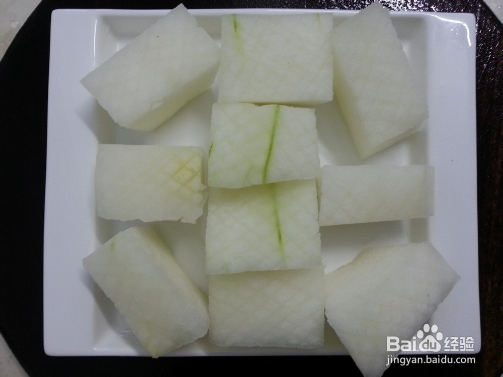 夏季减肥红烧冬瓜