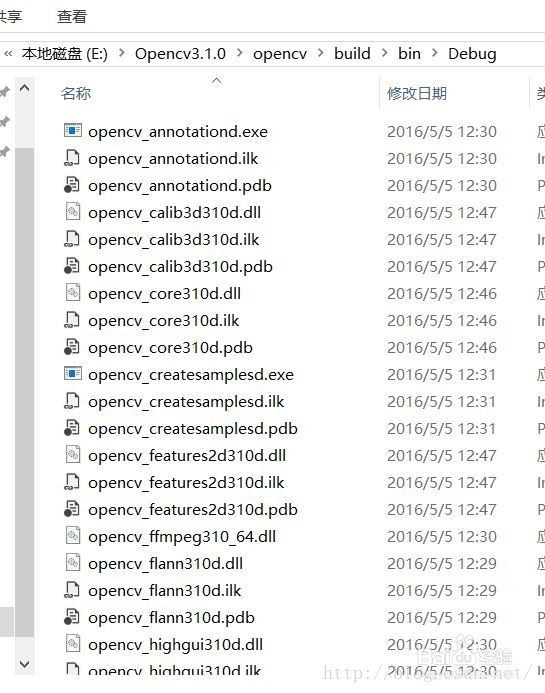 图解opencv3.1 + cmake3.5.2 + vs2015 配置