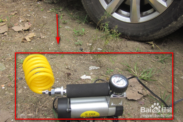 如何给汽车轮胎充气呢？