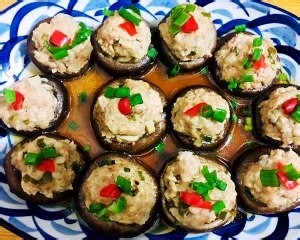 香菇酿肉的做法