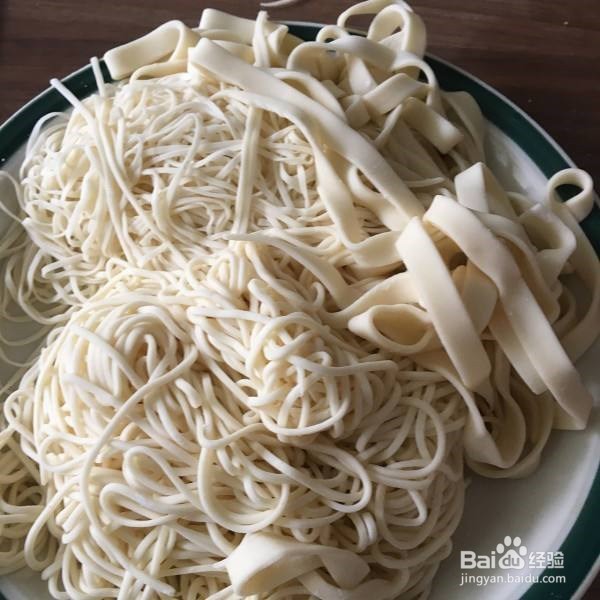 鸡蛋面的做法