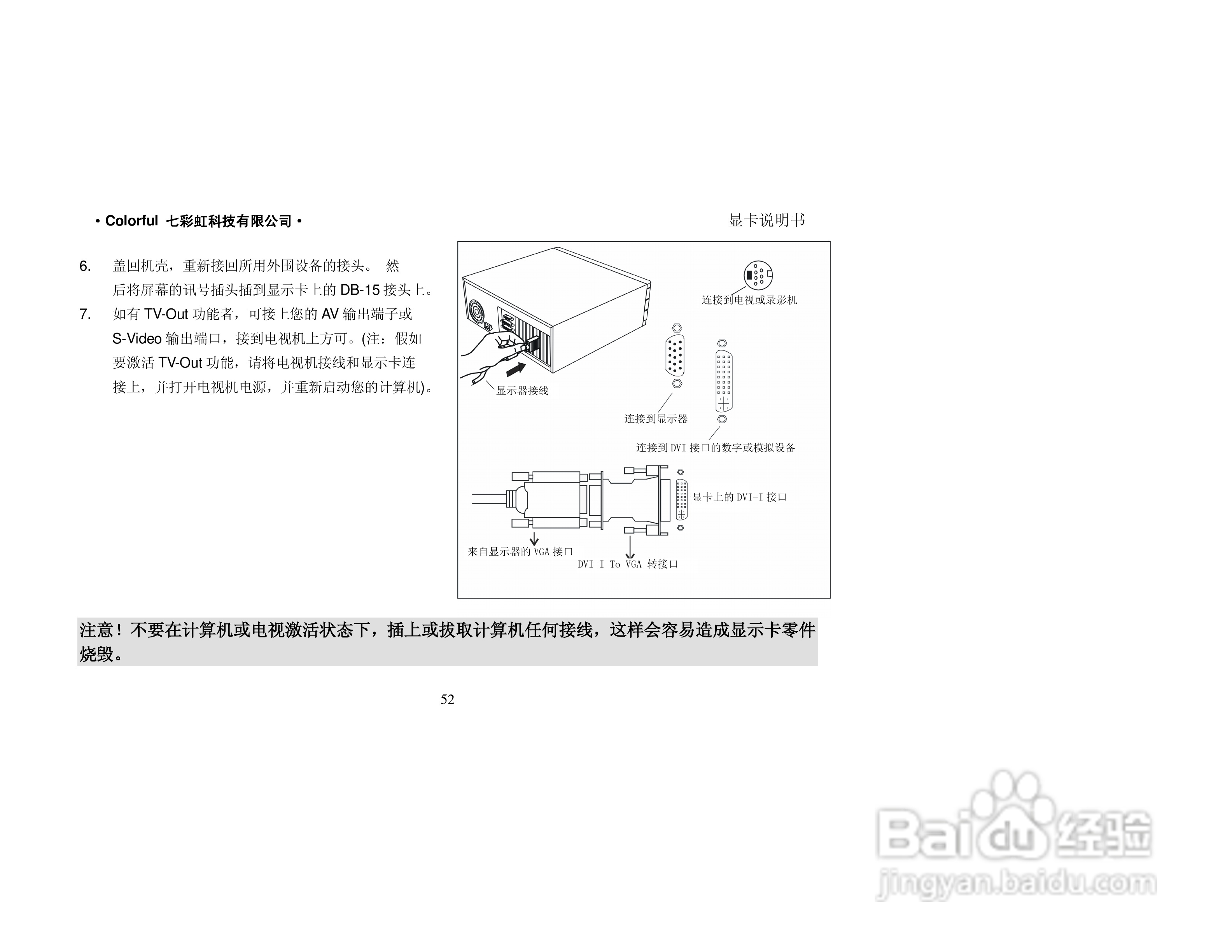 七彩虹nVIDIA烈火系列显卡说明书:[6]