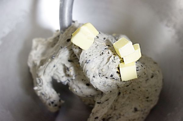 #2018年我学会的一道菜#低卡芝麻贝果