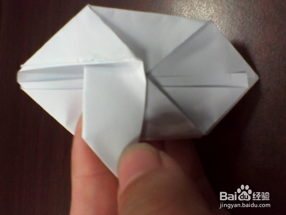 如何用纸折气包