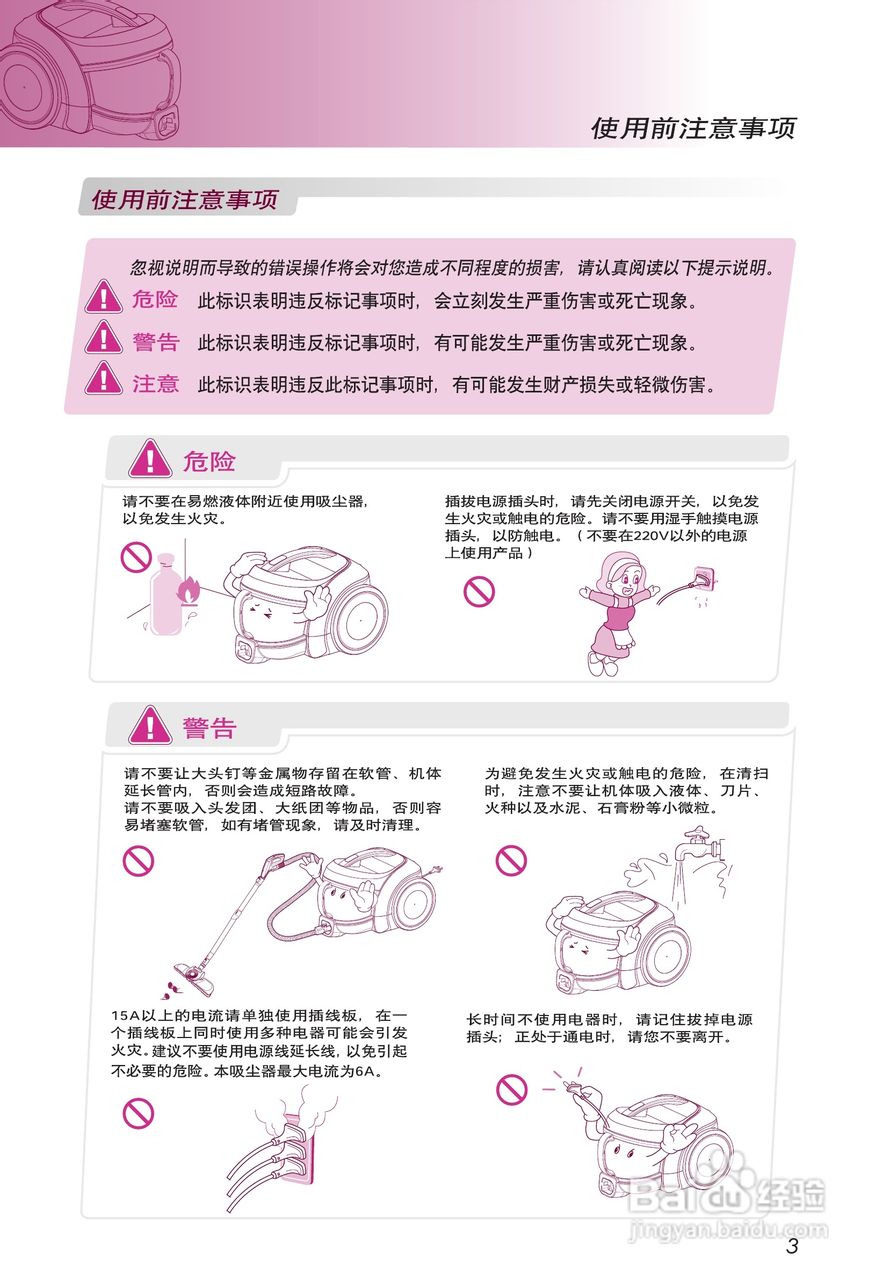 LG V-CE64HTG吸尘器使用说明书:[1]