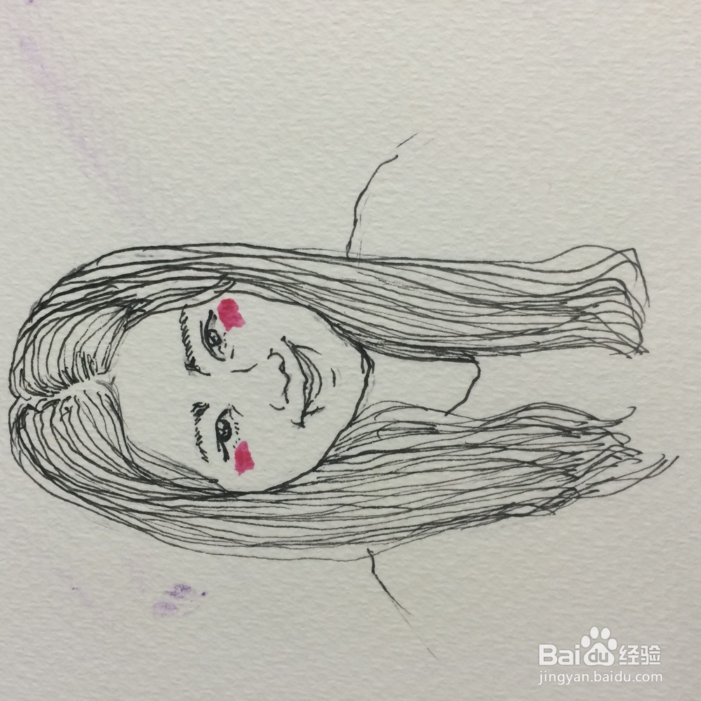 怎样用绚丽的水彩画出属于自己的专属头像?