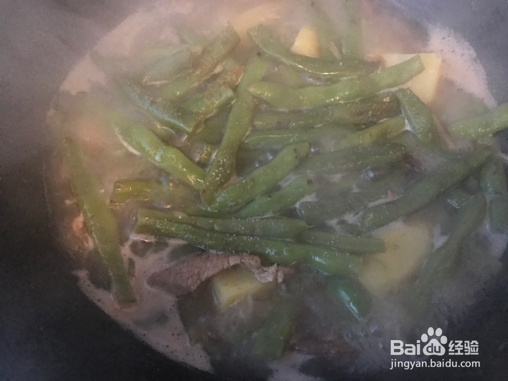 家庭版芸豆炖土豆的做法