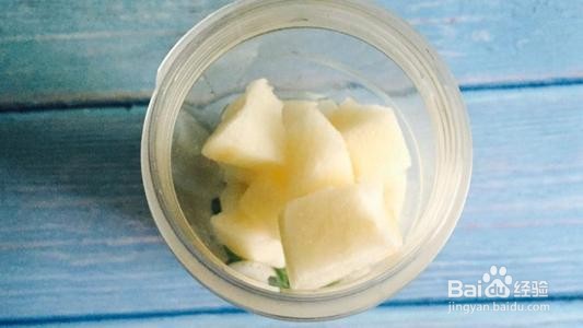 黄瓜雪梨鲜榨汁