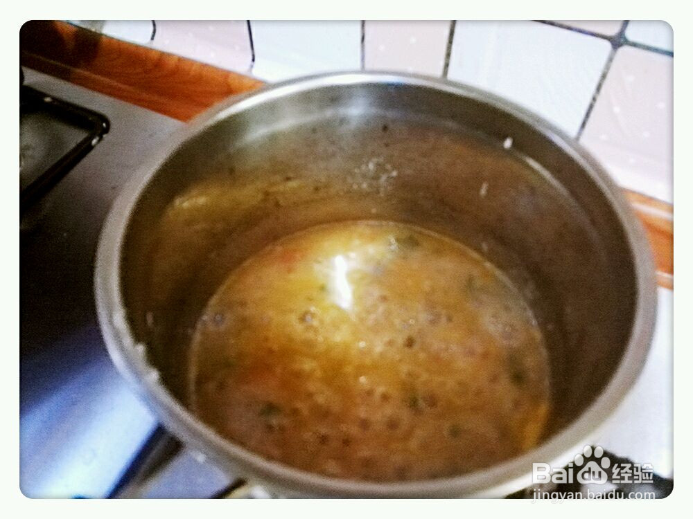 番茄鸡蛋疙瘩汤的做法