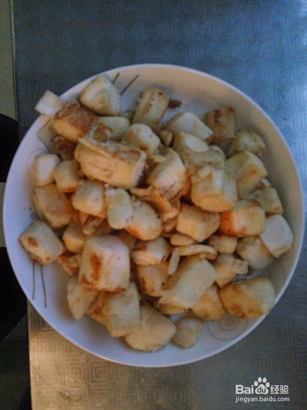 如何制作家常炒馒头