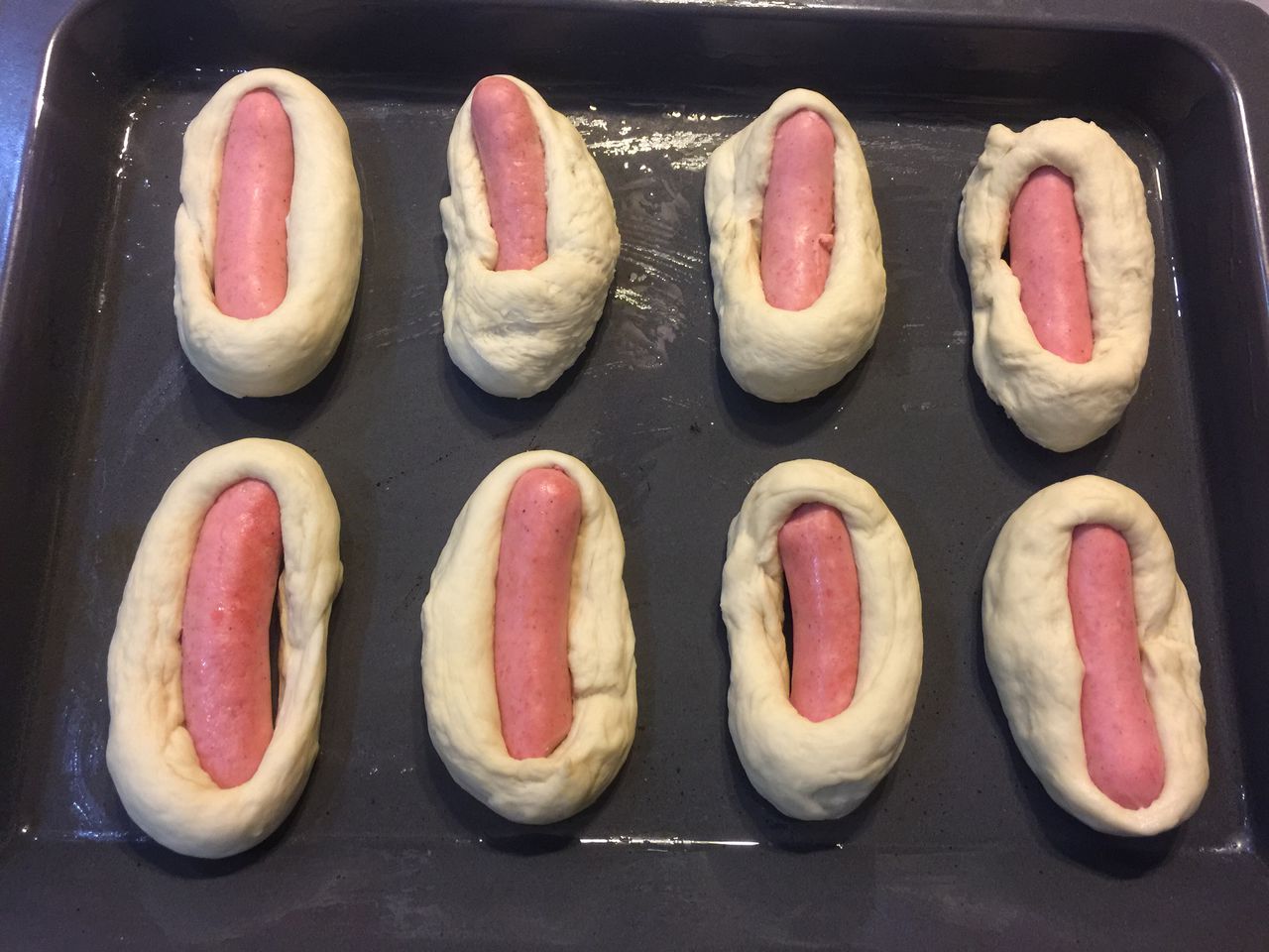 无油版热狗面包的做法,吃过的人都说好!