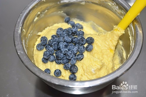 小清新蓝莓麦芬怎么做