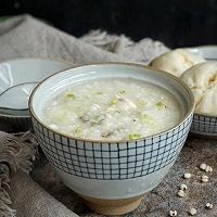 香菇薏米滑鸡粥