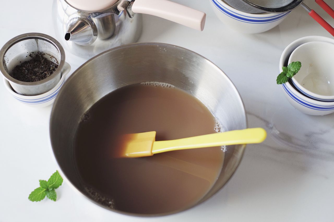 薄荷伯爵茶冻这样做更好吃