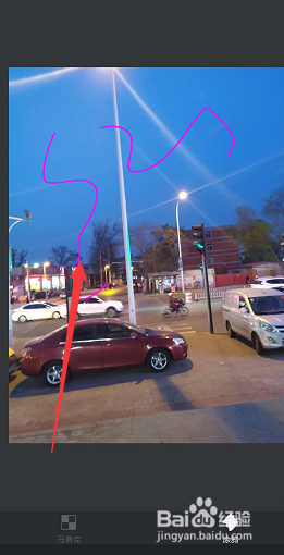 手机ps工具如何给图片添加自由涂鸦