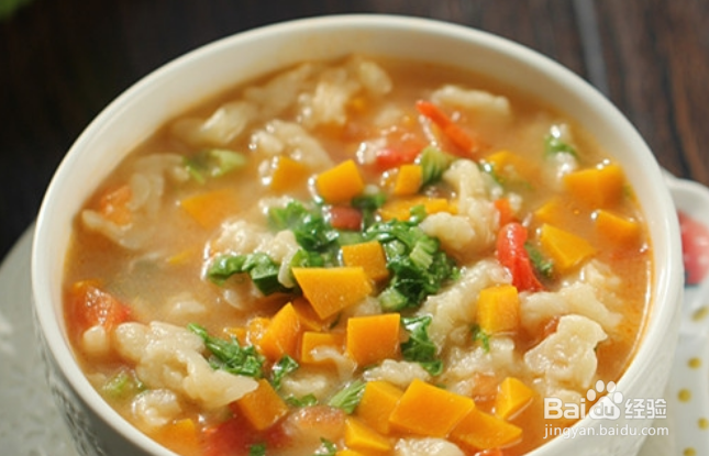 南瓜疙瘩汤的做法