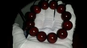 小叶紫檀盘玩效果对比图