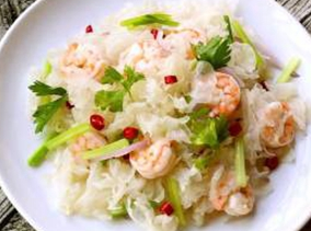 泰式鲜虾银耳沙拉的做法
