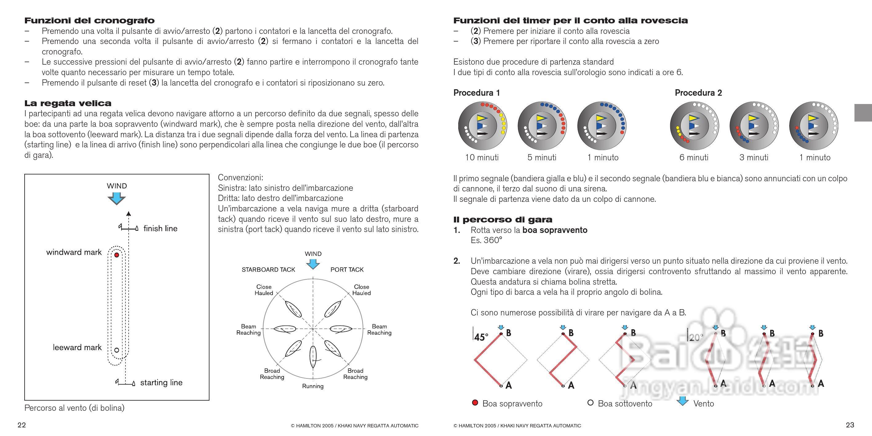Hamilton汉密尔顿扬帆特制手表使用说明书:[2]