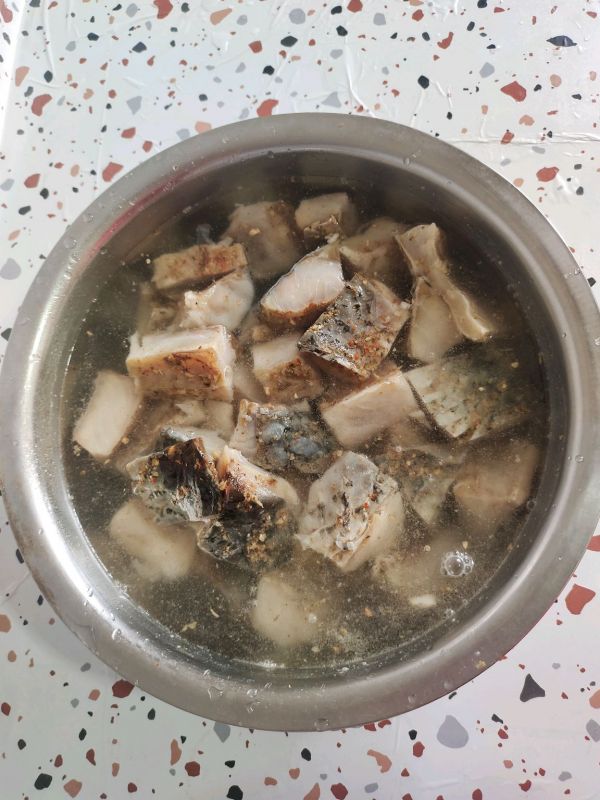 空气炸锅烤腊鱼