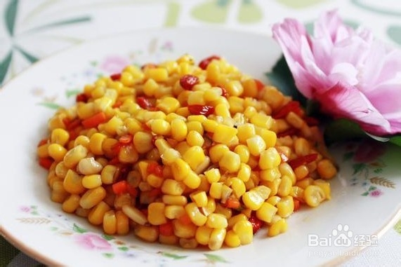用电饼铛来制作松子玉米虾仁饼