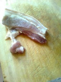 菜杆烧肉的做法