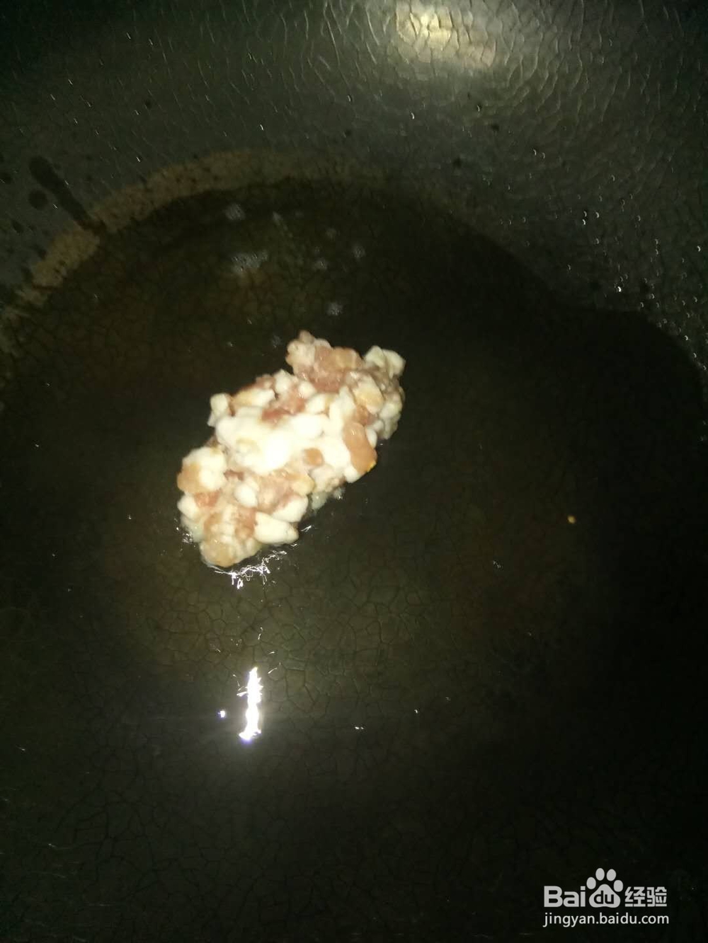 肉末牛心菜炒红椒