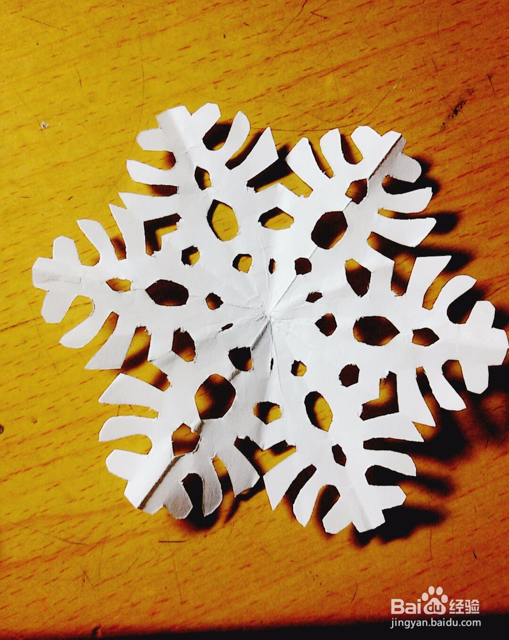 简单剪纸之雪花