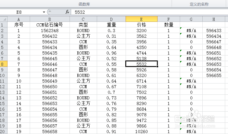Excel中，如何在大量数据中快速选出需要的数据