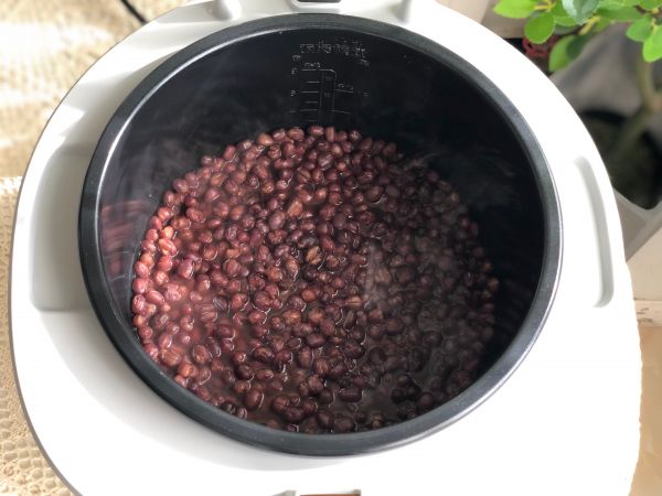 红豆沙糯米丸子汤