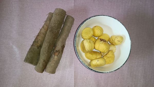 板栗山药红枣粥