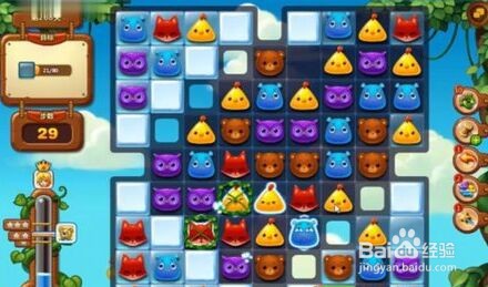 开心消消乐隐藏关268过关攻略