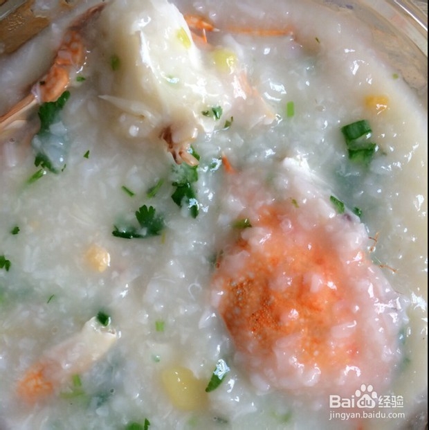家常海鲜粥的做法
