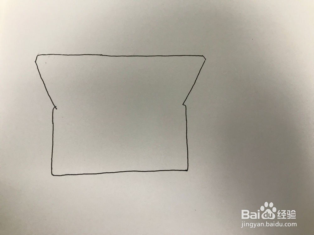 画一盒简易眼影