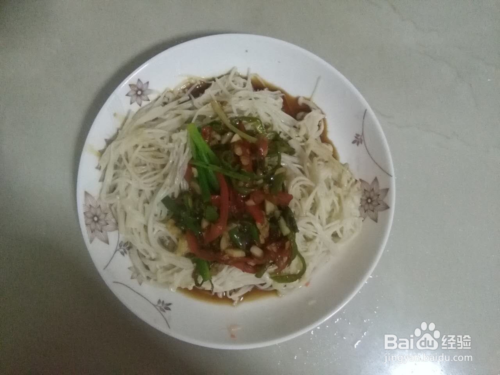 凉拌金针菇的做法