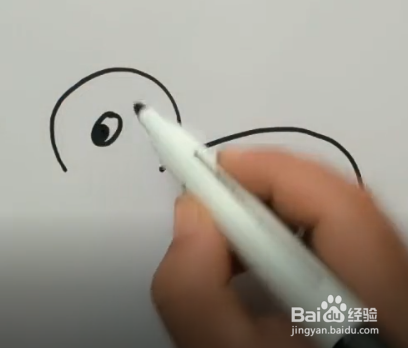 怎样简笔画小白兔子