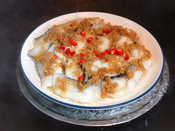 蒜蓉粉丝蒸鱼片