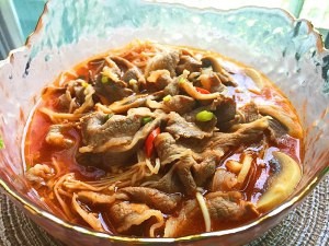 教你怎么做最省事的金针菇肥牛