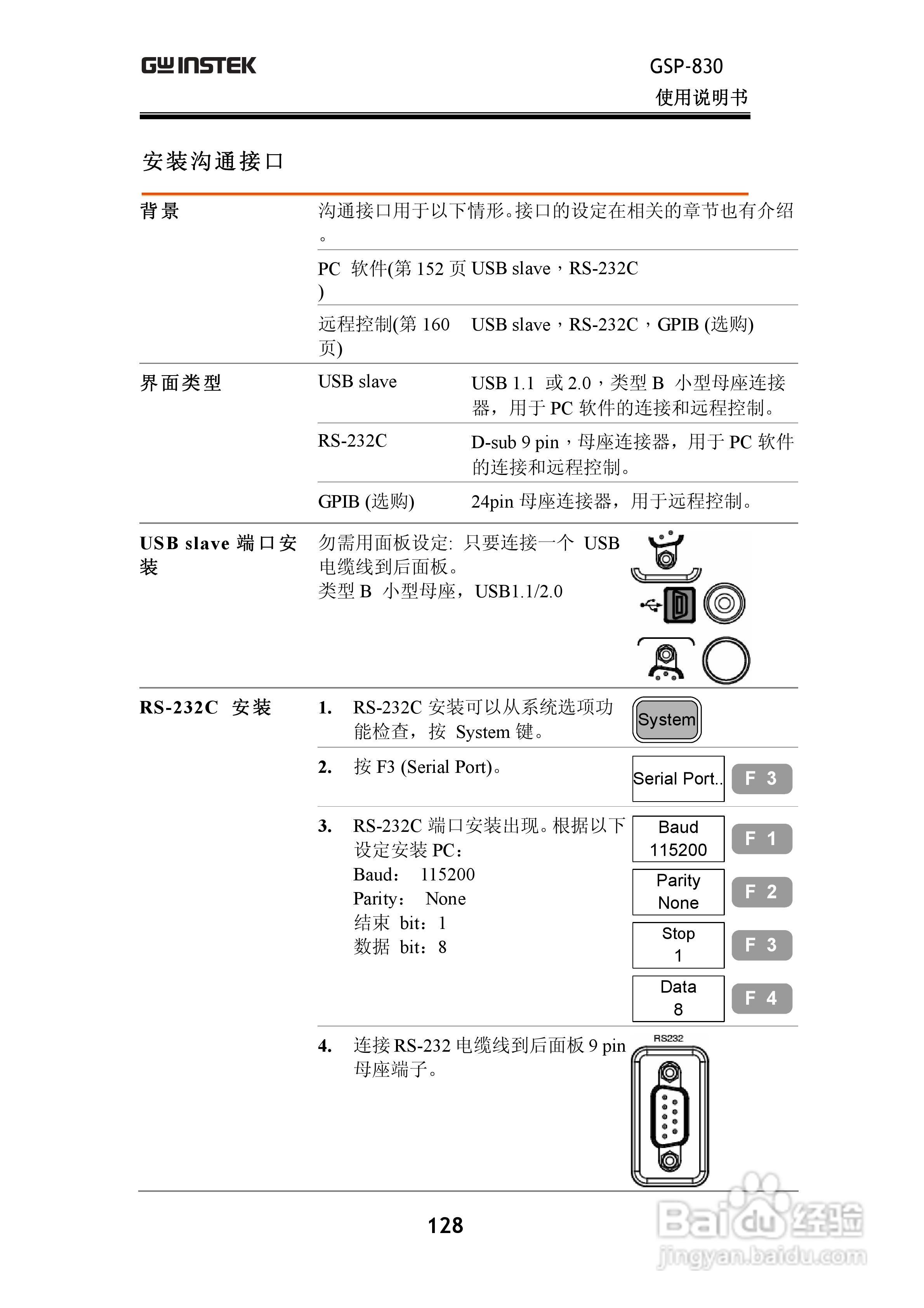 固纬GSP830频谱分析仪说明书:[13]